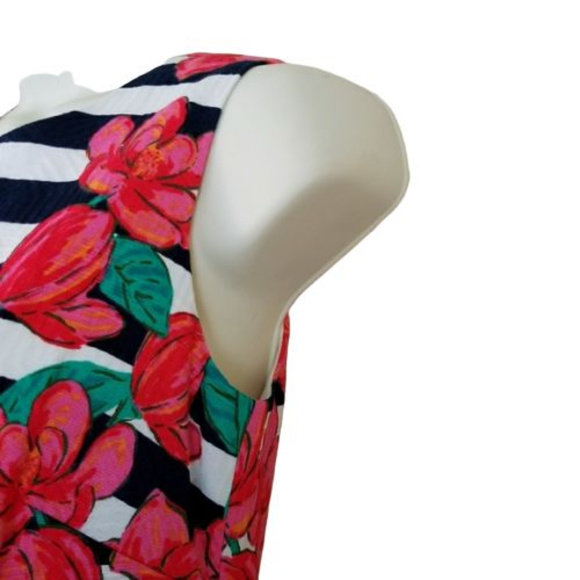 Vineyard Vines Magnolia Striped Shift Dress – Size 4 - Picture 2 of 5